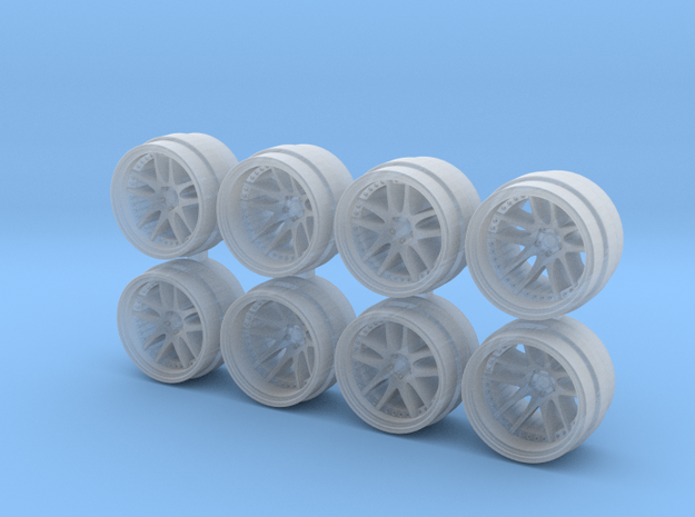 CR 3P 815-55 1/64 Scale Wheels in Smooth Fine Detail Plastic