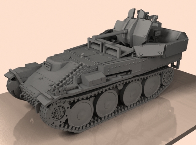 1/87 Flakpanzer 38t in Tan Fine Detail Plastic