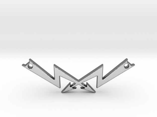 Crossed E.H. Bolts 10-18-2019 in Polished Silver