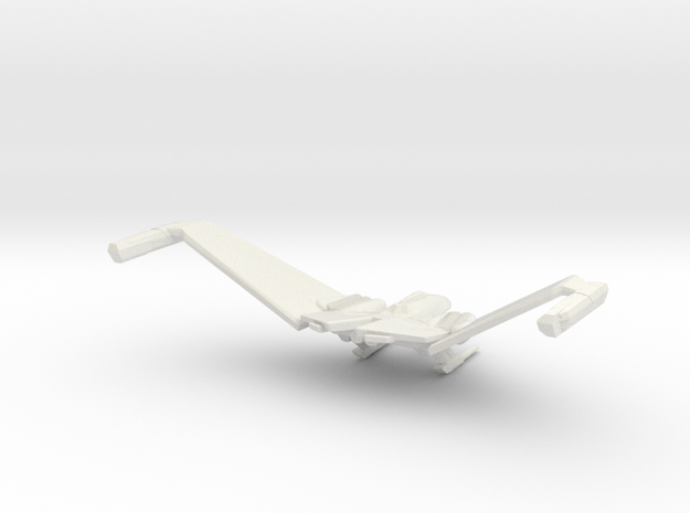 Romulan V-30 Winger Defender Cruiser (1/3750) in White Natural Versatile Plastic