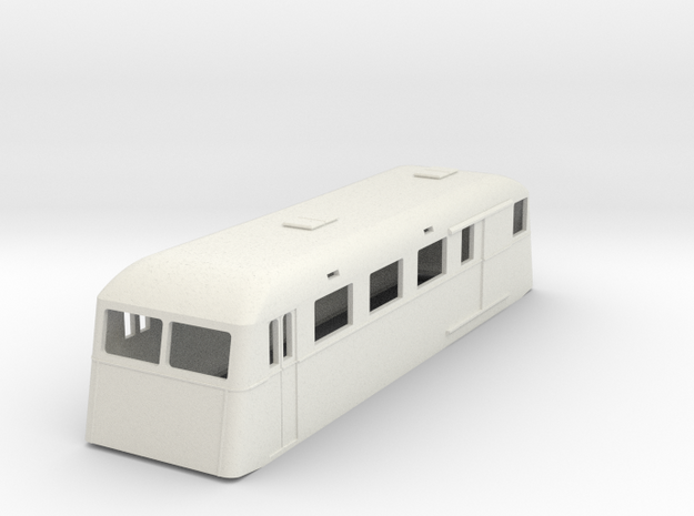 sj76-ubf011p-ng-trail-passenger-luggage-coach in White Natural Versatile Plastic