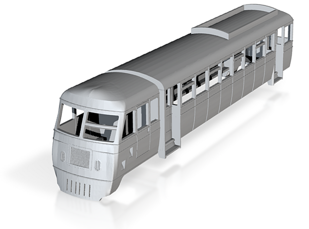 cdr-148fs-county-donegal-walker-railcar-19 in Tan Fine Detail Plastic