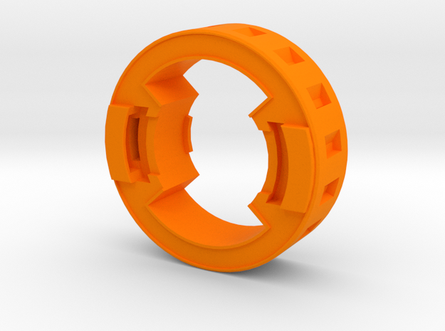 Bey Tryhorn Attack Ring in Orange Processed Versatile Plastic