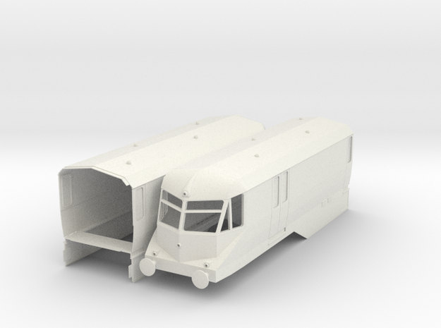 o-22-5-gwr-parcels-railcar-34 in White Natural Versatile Plastic