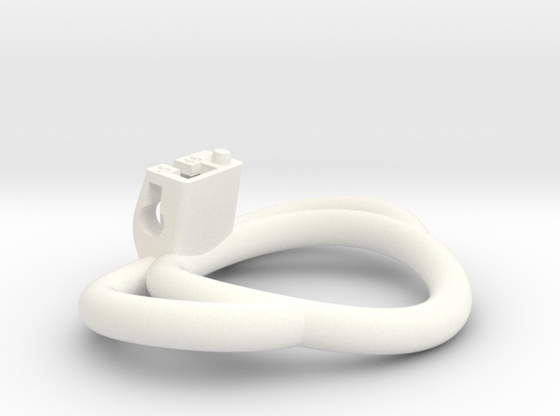 Cherry Keeper Ring G2 - 46mm -5° Handles in White Processed Versatile Plastic