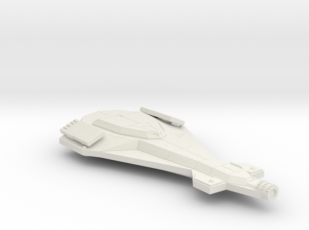 3788 Scale Arachnid Gryphon Frigate (FF) MGL in White Natural Versatile Plastic