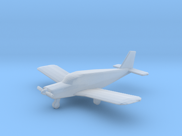 1:400 scale Piper PA28 Cherokee in Smooth Fine Detail Plastic: 1:400