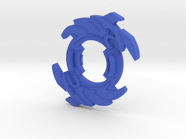 Beyblade Amphilyon | Anime Attack Ring in Blue Processed Versatile Plastic