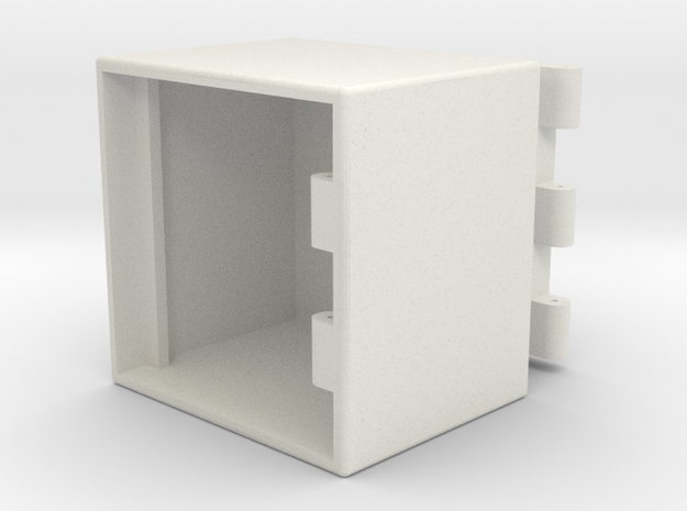 Toolbox-50x50x40mm in White Natural Versatile Plastic