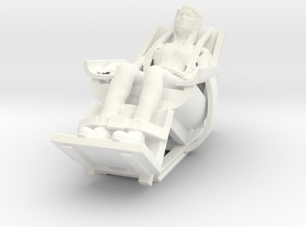 Lost in Space - Judy Crash Seat - Moebius in White Processed Versatile Plastic