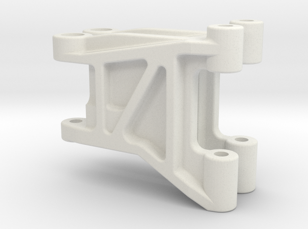 FF01 Front Arm Wheelbase Adjust in White Natural Versatile Plastic