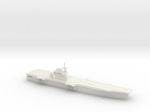 Vertical Support ship, 1/1800 in White Natural Versatile Plastic