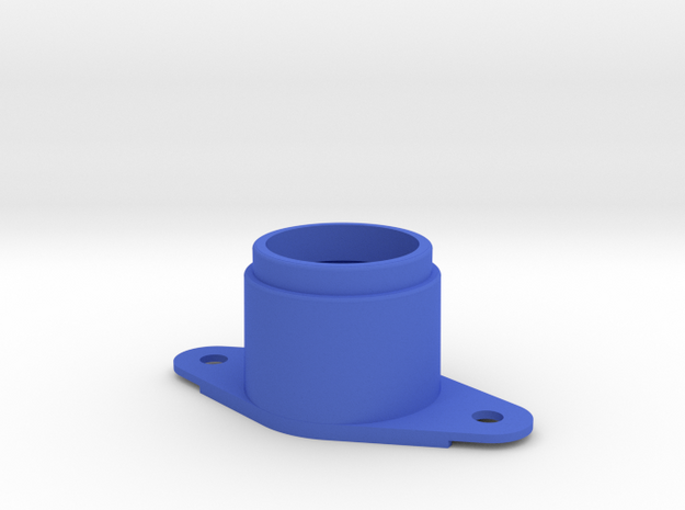 Early Pinball Button Housing #C904 in Blue Processed Versatile Plastic