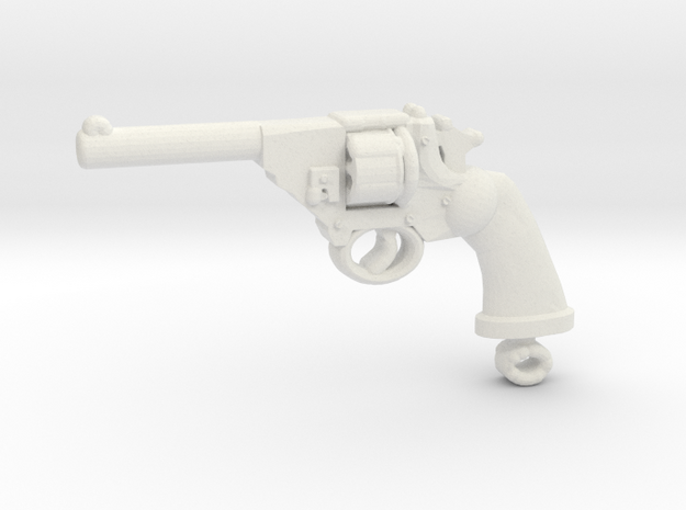 Police MK4 revolver in White Natural Versatile Plastic
