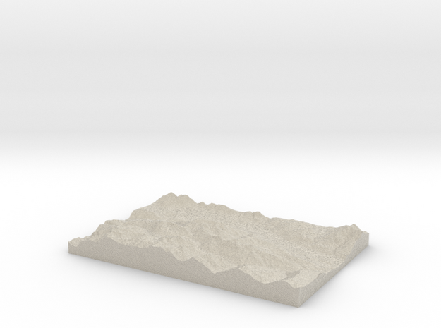 Model of Hocheder in Natural Sandstone
