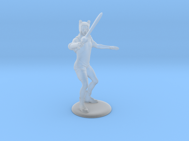 Finn the (Realistic) Human Miniature in Smooth Fine Detail Plastic: 28mm