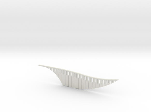 Snitch Wing (Lifesize) in White Natural Versatile Plastic