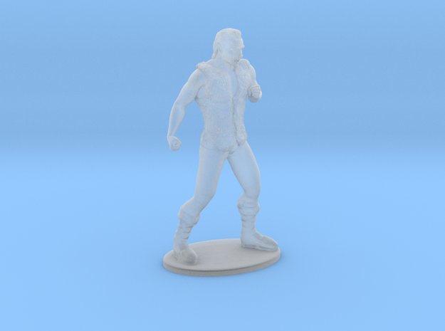 Half-Orc Miniature in Smooth Fine Detail Plastic: 1:60.96