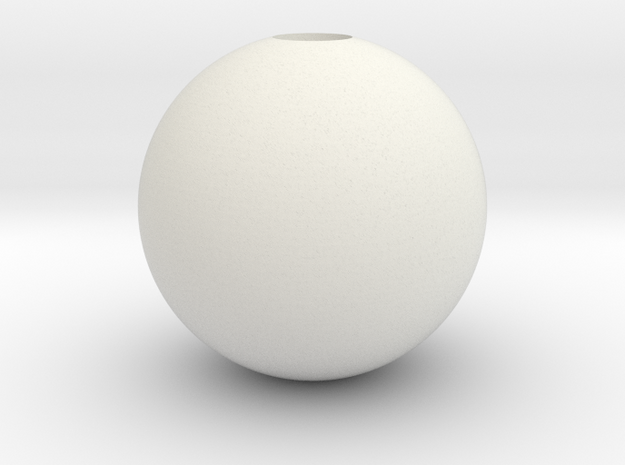 Mikro Usi Pressure Sphere 30 in White Natural Versatile Plastic