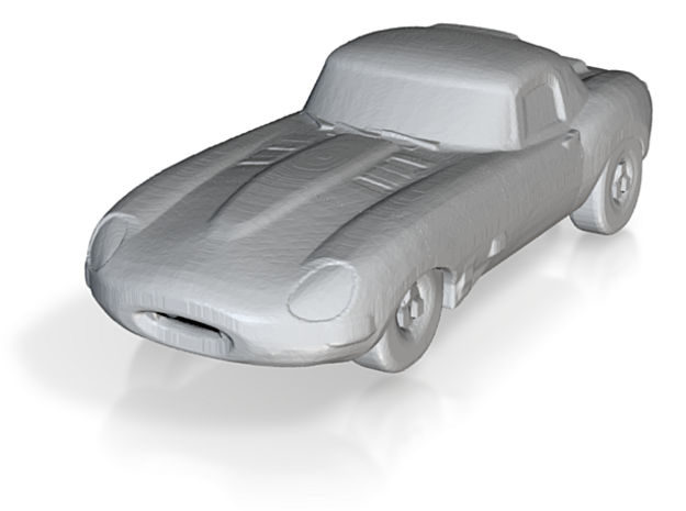 Jaguar E-type lightweight 1/220 in Tan Fine Detail Plastic