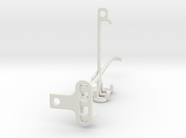 Oppo A12 tripod & stabilizer mount in White Natural Versatile Plastic