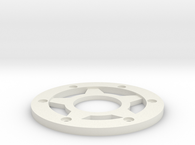 Proscale Fakebedlockring für 1.9 Flatfacefelgen V2 in White Natural Versatile Plastic