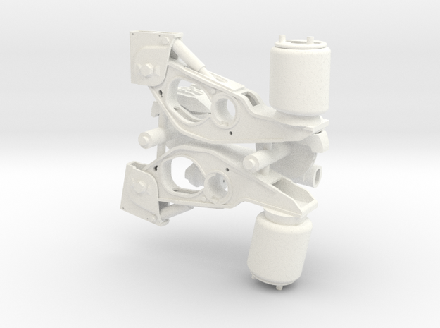 Air suspension 1/12 in White Processed Versatile Plastic