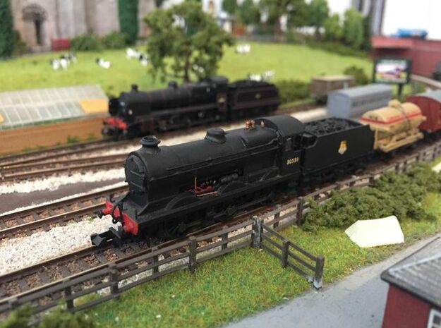 Maunsell Q class N gauge in Clear Ultra Fine Detail Plastic