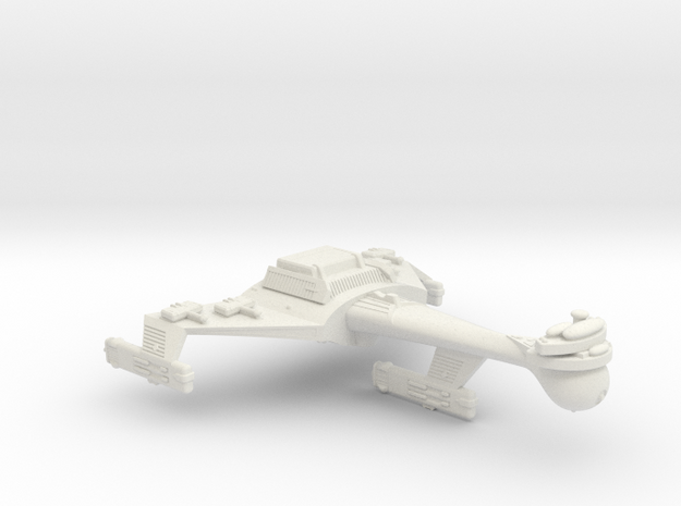 3788 Scale Klingon C8S Space Control Ship WEM in White Natural Versatile Plastic