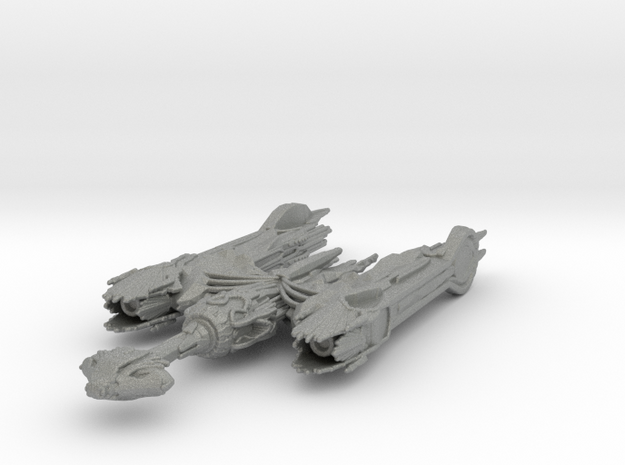 Klingon Sarcophagus Ship 1/25000 Attack Wing in Gray PA12