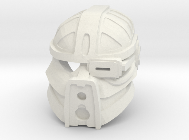 [Outdated] Great Mask of Rahi Control (axle) in White Natural Versatile Plastic