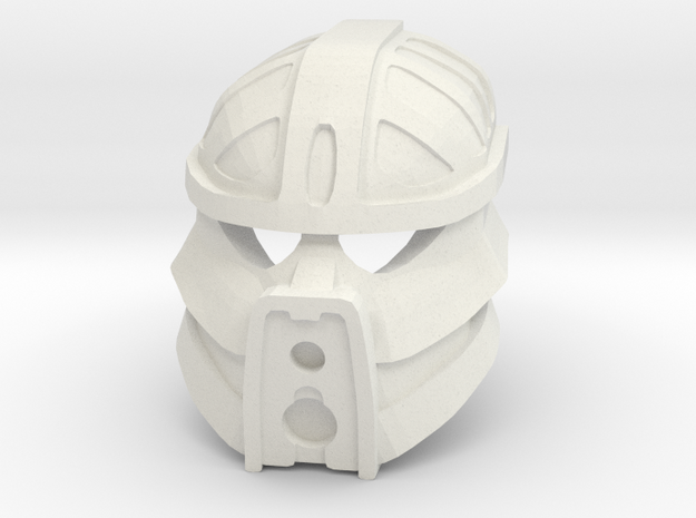 [Outdated] Great Mask of Rahi Control (axle) in White Natural Versatile Plastic
