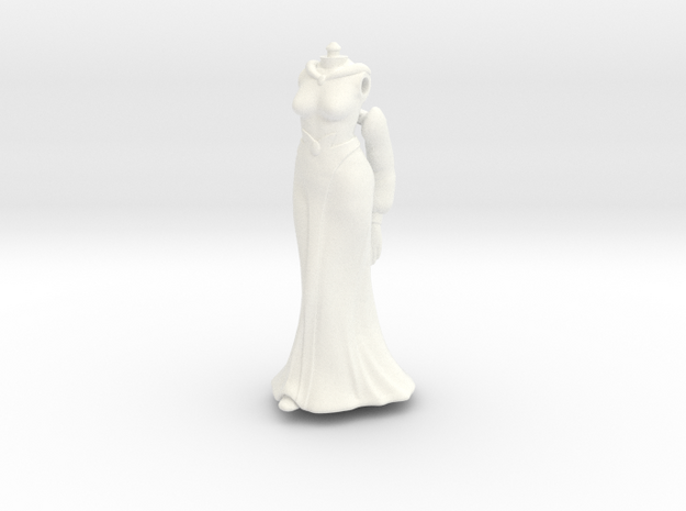 Elmora Full Figure VINTAGE in White Processed Versatile Plastic