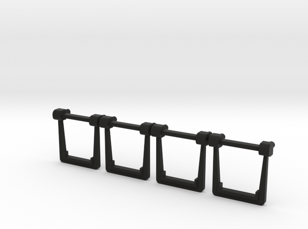 O Scale MTH Replacement EMD Truck Spring Hangers in Black Premium Versatile Plastic