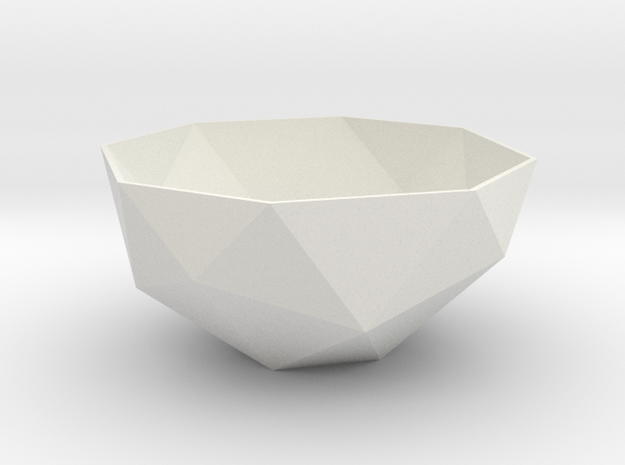gmtrx lawal semi f54 polyhedron in White Natural Versatile Plastic