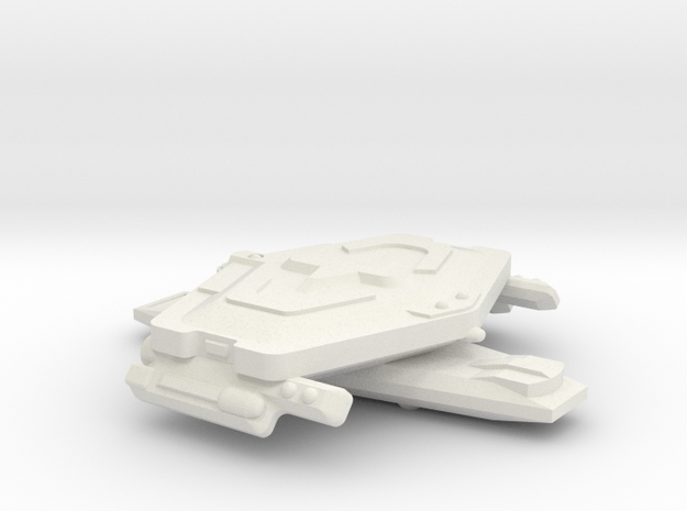 3125 Scale Eneen Light Cruiser (CL) CVN in White Natural Versatile Plastic