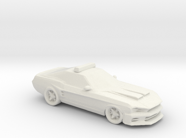 2016 Ford Falcon XR8 MFP 1:160 scale in White Natural Versatile Plastic