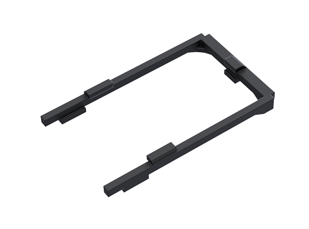 Revanted chassis Proffieboard Holder in Black Natural Versatile Plastic