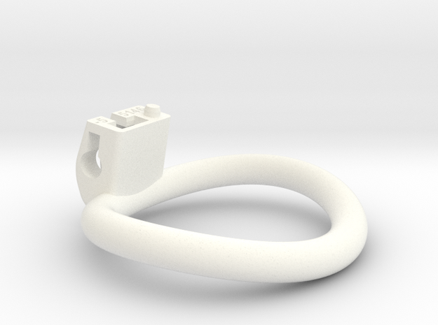 Cherry Keeper Ring G2 - 51x46mm (WO) -5° ~48.5mm in White Processed Versatile Plastic
