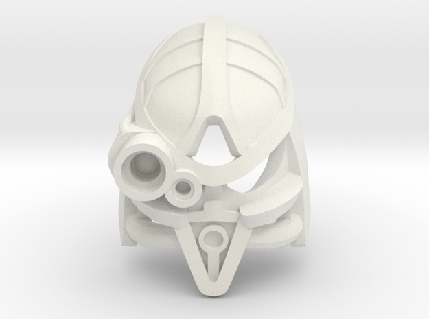 Great Mask of Voidstepping (axle) (scoped) in White Natural Versatile Plastic
