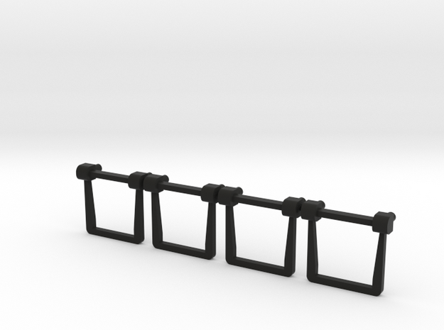 Lionel EMD Replacement Side Frame Spring Hangers in Black Natural Versatile Plastic