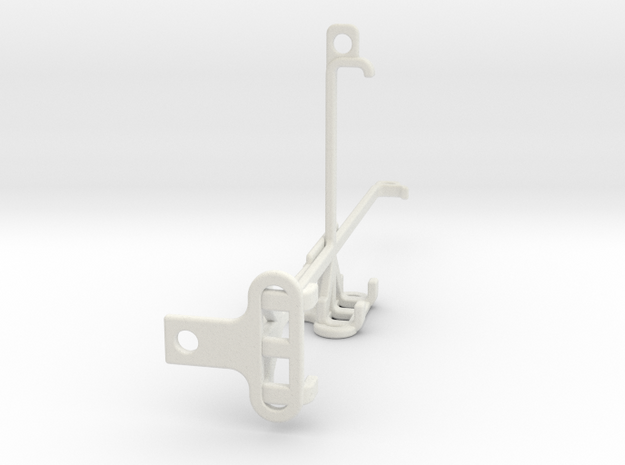 Infinix Note 10 tripod & stabilizer mount in White Natural Versatile Plastic