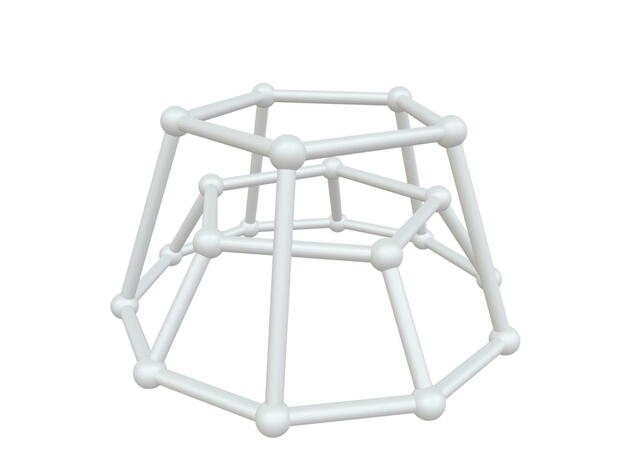 G102 - Cycles in White Natural Versatile Plastic