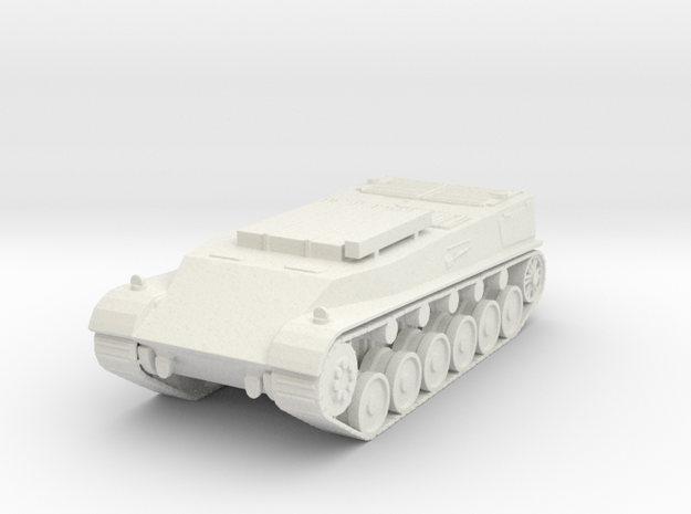 44M TAS Ammo Carrier 1/76 in White Natural Versatile Plastic