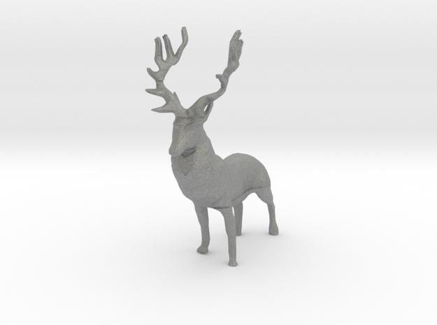 1-72 Scale Deer in Gray PA12