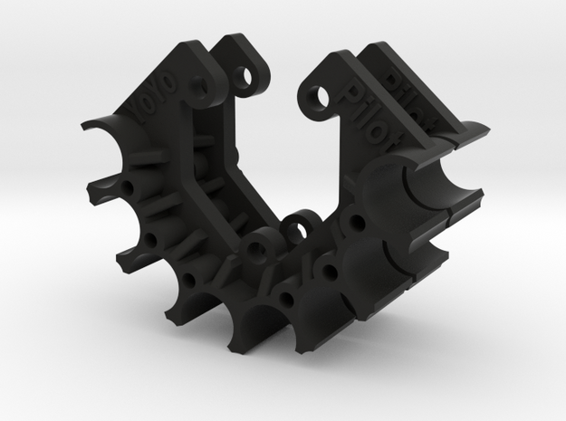 weight hanger VP portal Axle 8mm slugs 2x in Black Natural Versatile Plastic