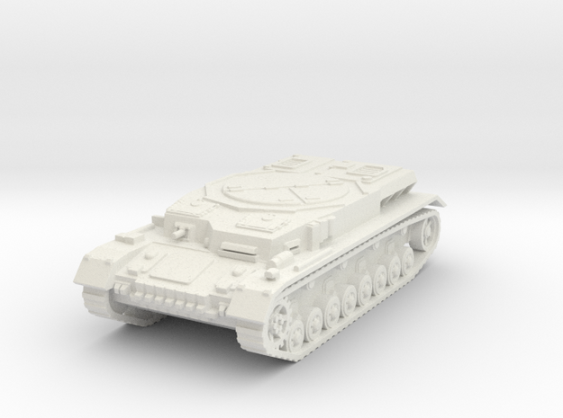 Munitionspanzer IV D 1/100 in White Natural Versatile Plastic