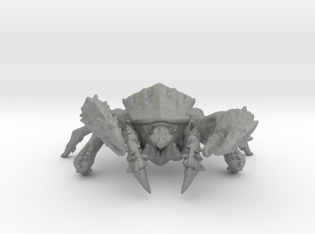 Mutant Giant Crab 105mm miniature model fantasy wh in Gray PA12