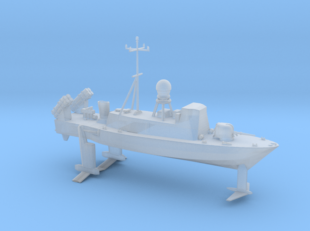 1/350 Scale USS PHM Hydrofoil in Smooth Fine Detail Plastic