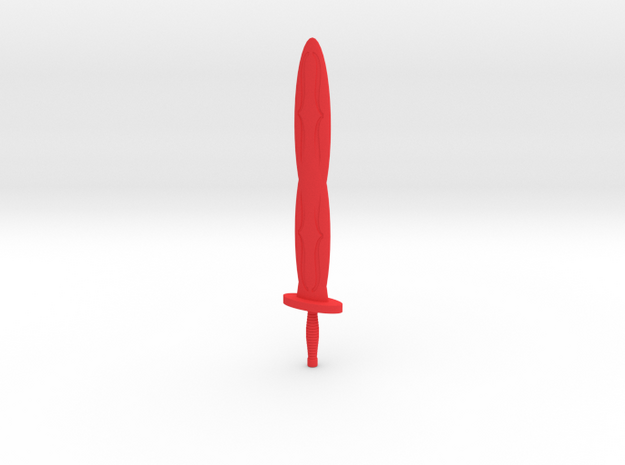 Acroyear Power Sword Type S in Red Processed Versatile Plastic